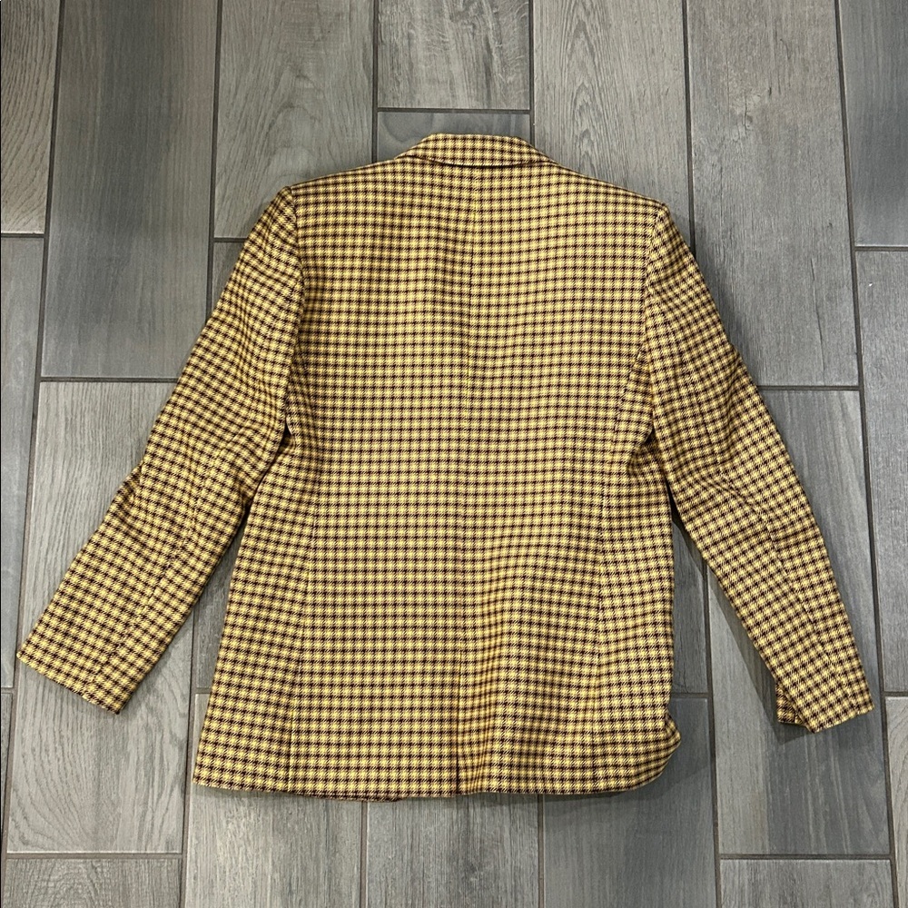HUGO Women's Anatali Mini Check Blazer Size 2 - Picture 8 of 10